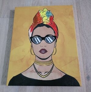 Vibrant Portrait Canvas Art